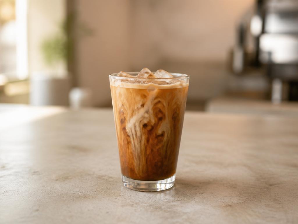 Iced coffee